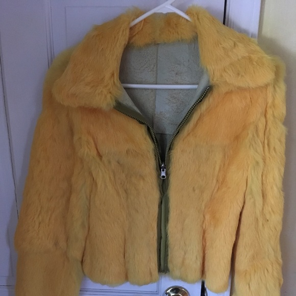 Vintage rabbit fur from Italy. Reversible. NWOT - Picture 1 of 3